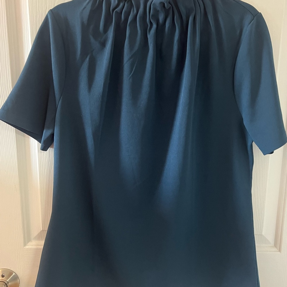 Ann Taylor Factory Deep Blue Blouse